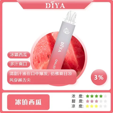 17574820864914.webp DIYA 叮啞 7500口 拋棄式電子煙|極致冰爽系列多口味任選 台灣現貨