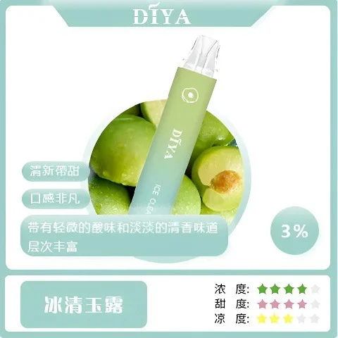 17574820869096.webp DIYA 叮啞 7500口 拋棄式電子煙|極致冰爽系列多口味任選 台灣現貨