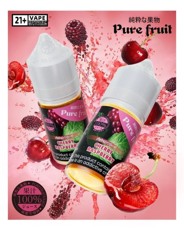 Pure Fruit 純粹果物 煙油 30mL｜日本原裝進 主打現榨果汁般爆汁感 台灣現貨