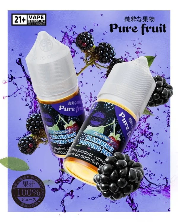 Pure Fruit 純粹果物 煙油 30mL｜日本原裝進 主打現榨果汁般爆汁感 台灣現貨