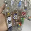 一代通用主機保護套｜透明外觀搭配卡通貼圖設計 台灣現貨