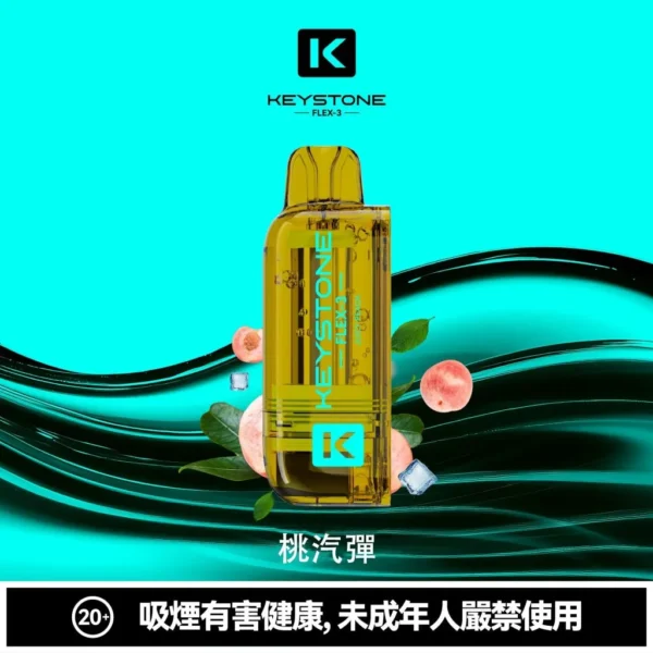 7d729f039d6becf89d2205e6b65db9c2-1024x1024.jpg.webp 【買一盒煙彈送主機】KEYSTONE FLEX-3 鑰石 25000口換彈式拋棄式電子煙|15ml透明可視油艙 台灣現貨