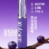 8b2c17ea1d548700b8e9ec2a9e768390.jpg.webp XIAOKE 梟客 8500口拋棄式電子煙|含 8.5ml儲油量 台灣現貨
