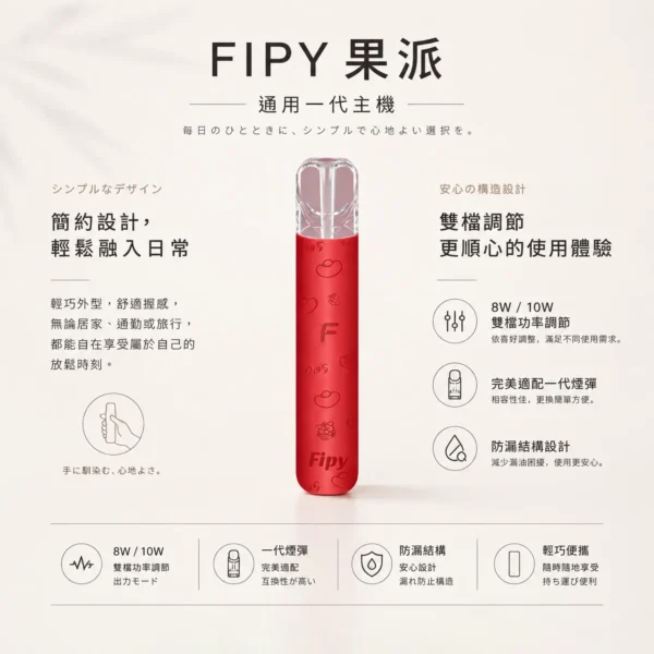 ChatGPT-Image-2026年8月22日-下午06_32_51.webp 【買6送1】Fipy 果派 HP2 一代通用主機|具備高質感纖薄機身 台灣現貨