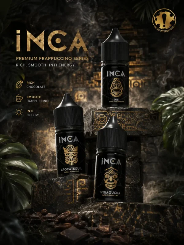 INCA 印加帝國 煙油｜主打神級冰沙口感與極致飲品還原 台灣現貨