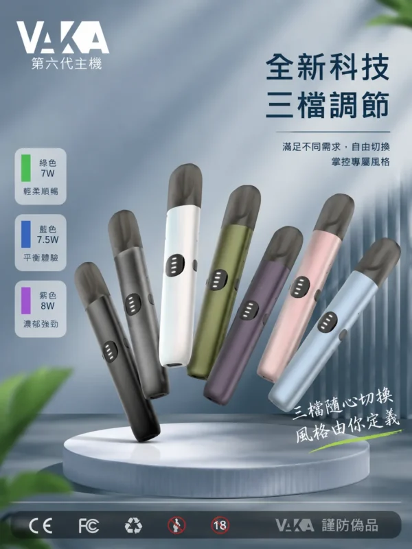ChatGPT-Image-2026年8月31日-下午08_15_44.webp VAKA 五代通用主機|支援 7W-8W 三段功率 台灣現貨