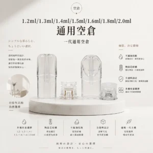 ChatGPT-Image-2026年9月6日-上午02_49_23-1.webp 一代主機通用空倉|具備 1.2ml-2.0ml 多容量選擇 台灣現貨
