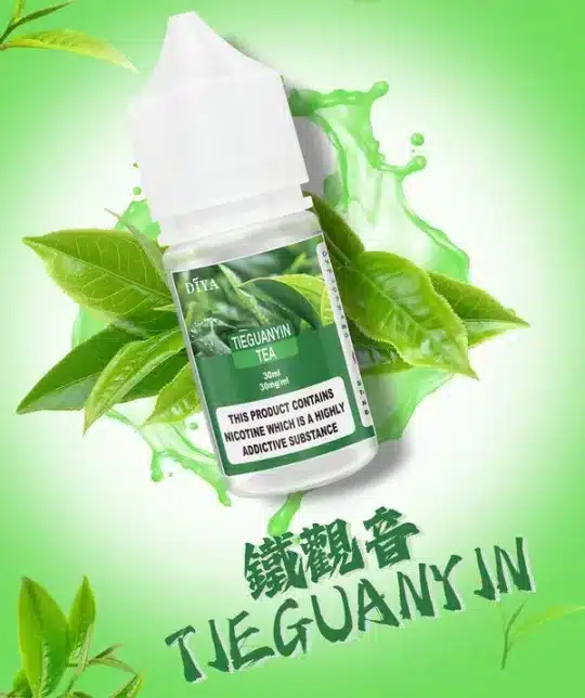 DIYA-煙油-30m-l-POD-專用-台灣-鐵觀音.webp 【買5瓶送MKG主機】DIYA 叮啞 煙油 30ml 大容量|主打防嗆順口配方 台灣現貨