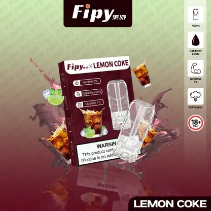 【買三贈主機】Fipy 果派 一代通用煙彈 2.2ml 大容量｜結合透明美學外觀 台灣現貨