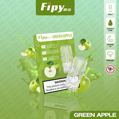 【買三贈主機】Fipy 果派 一代通用煙彈 2.2ml 大容量｜結合透明美學外觀 台灣現貨
