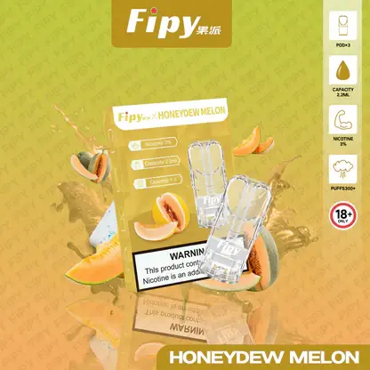 【買三贈主機】Fipy 果派 一代通用煙彈 2.2ml 大容量｜結合透明美學外觀 台灣現貨