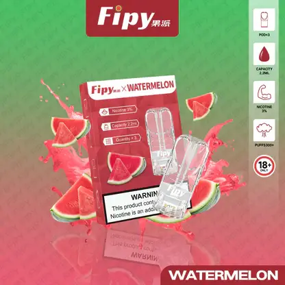 【買三贈主機】Fipy 果派 一代通用煙彈 2.2ml 大容量｜結合透明美學外觀 台灣現貨