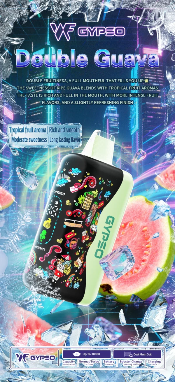 GYPSO滿天星30000口抛棄式電子煙-11.webp GYPSO 滿天星 30000口拋棄式電子煙|18ml巨量油艙 台灣現貨