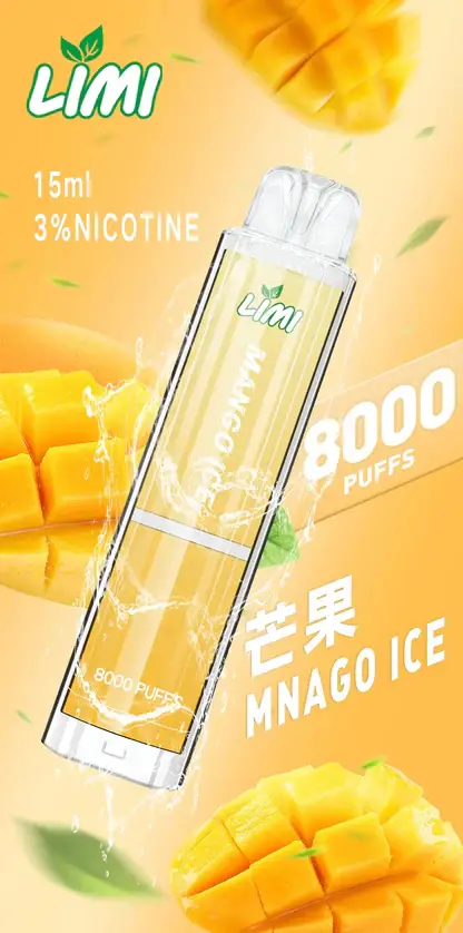 LIMI拋棄式一次性8000口-10.webp LIMI 8000口 拋棄式電子煙|具備 15ml 儲油量續航天花板 台灣現貨