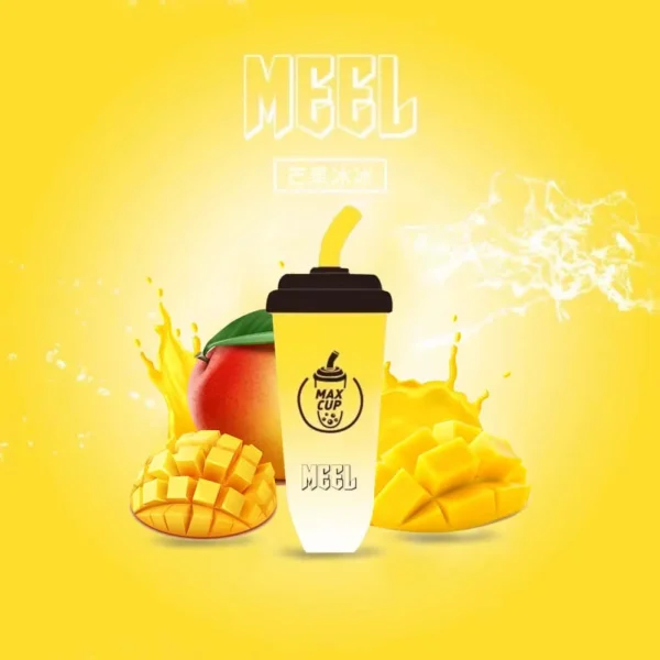 MEEL 奶茶杯 6000口 拋棄式電子煙｜具備 3% 尼古丁鹽順滑不鎖喉 台灣現貨