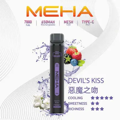 MEHA-XBAR-拋棄式-7000口小黑條-12.webp MEHA XBAR 魅嗨 小黑條 7000口 拋棄式電子煙|具備 3% 尼古丁鹽黃金配方 台灣現貨