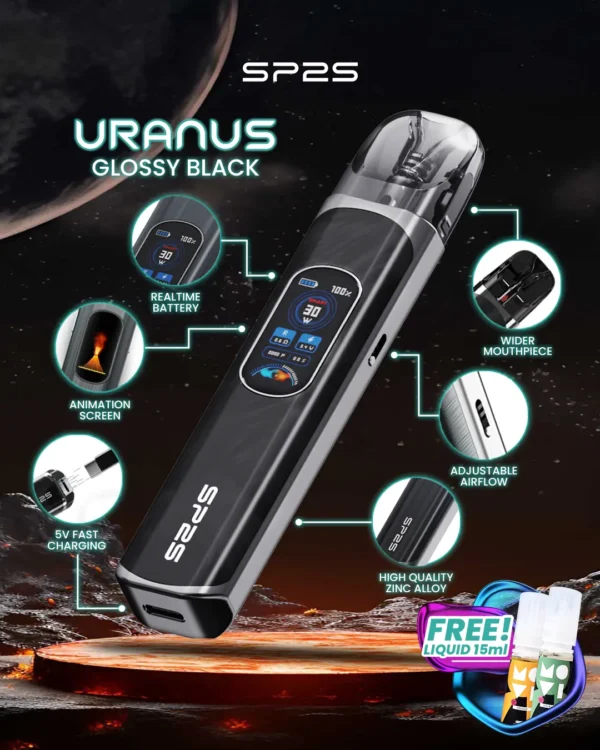 SP2S 天王星 Uranus 開放式注油小煙主機｜具備最大 30W 多檔調節爆發輸出 台灣現貨