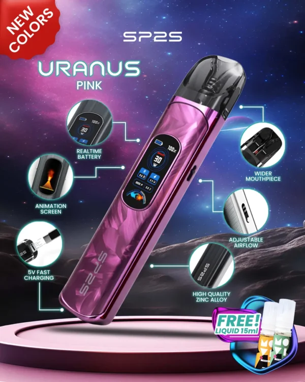SP2S 天王星 Uranus 開放式注油小煙主機｜具備最大 30W 多檔調節爆發輸出 台灣現貨