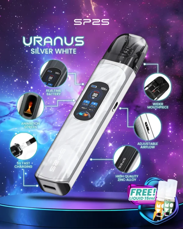 SP2S 天王星 Uranus 開放式注油小煙主機｜具備最大 30W 多檔調節爆發輸出 台灣現貨