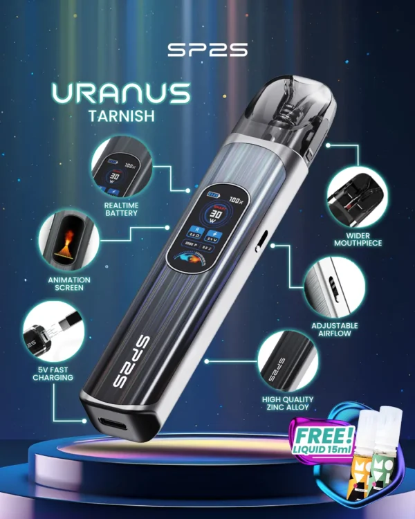 SP2S 天王星 Uranus 開放式注油小煙主機｜具備最大 30W 多檔調節爆發輸出 台灣現貨