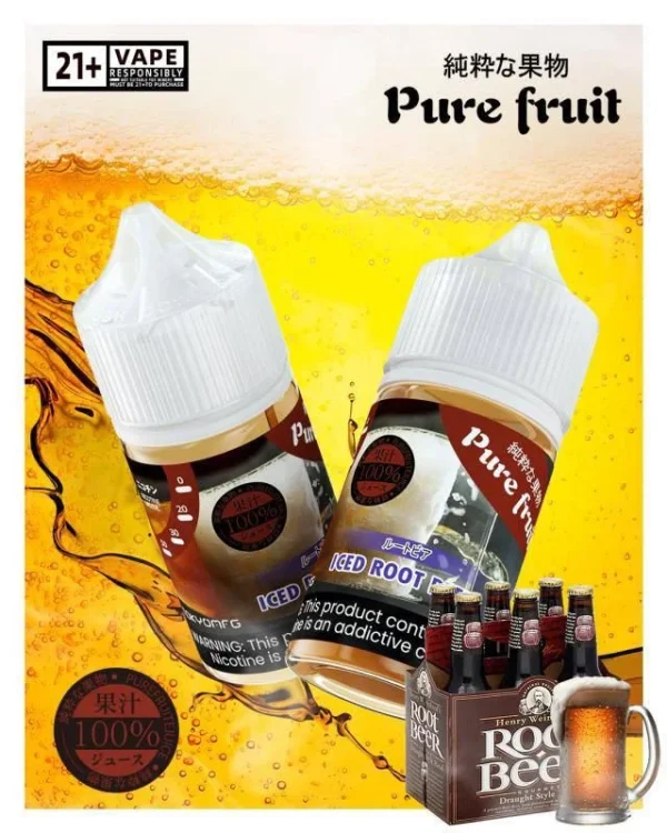 Pure Fruit 純粹果物 煙油 30mL｜日本原裝進 主打現榨果汁般爆汁感 台灣現貨