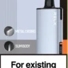 RELX悅刻x-box-16000口拋棄式電子煙-藍銀主機.webp RELX 悅刻 X-BOX 16000口專用換彈拋棄式電子煙套裝|搭配12W-16W雙段功率調節 台灣現貨