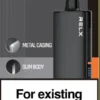 RELX悅刻x-box-16000口拋棄式電子煙-黑色主機.webp RELX 悅刻 X-BOX 16000口專用換彈拋棄式電子煙套裝|搭配12W-16W雙段功率調節 台灣現貨