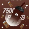 VAKA 奶茶杯 7500口 拋棄式電子煙｜具備 15ml 巨量裝 台灣現貨