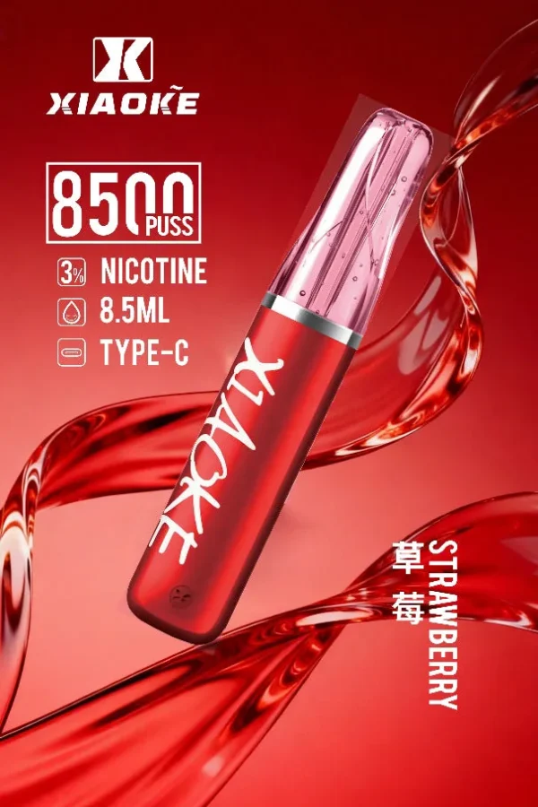 bc29df2b4a45f101f830eaab31d01555.jpg.webp XIAOKE 梟客 8500口拋棄式電子煙|含 8.5ml儲油量 台灣現貨