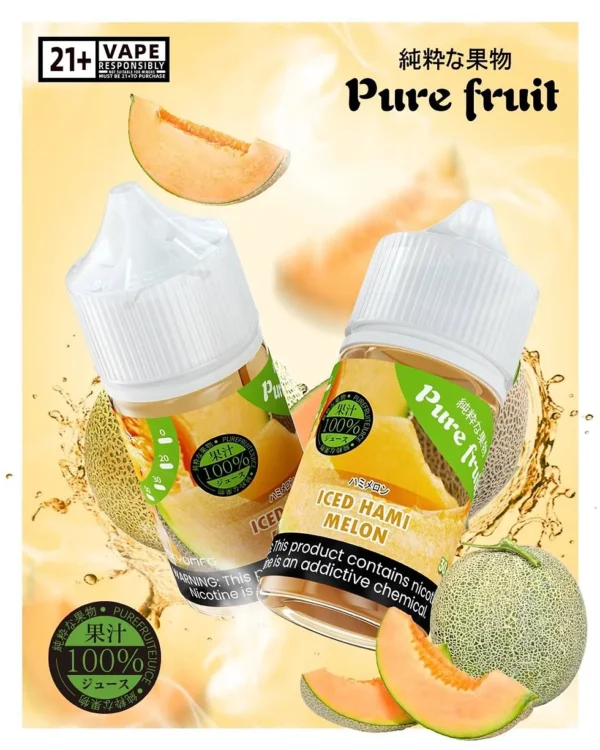 Pure Fruit 純粹果物 煙油 30mL｜日本原裝進 主打現榨果汁般爆汁感 台灣現貨