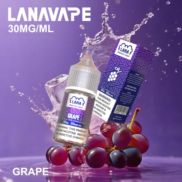 image-459.webp LANA 拉娜 30ml 煙油|具備 30mg 尼古丁鹽紮實滿足感 台灣現貨