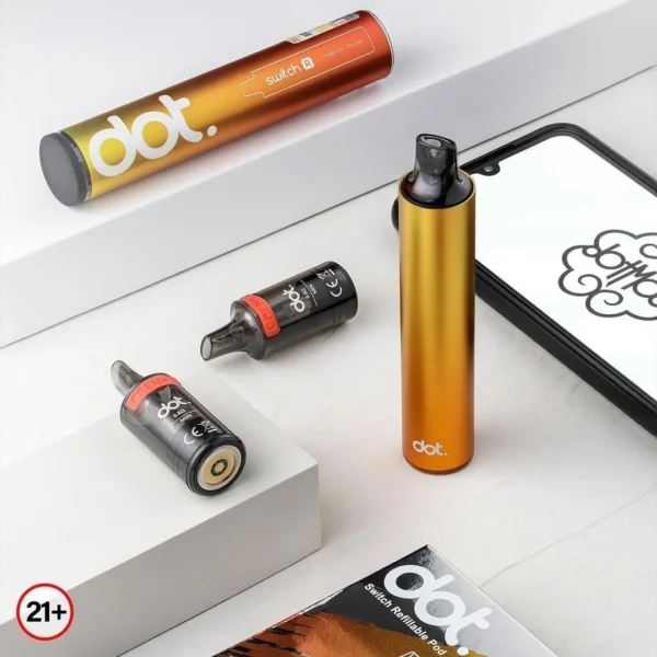 【買3贈送主機】DOT switch 佩特里 專用煙彈 兩顆裝｜具備防漏大容量設計 台灣現貨