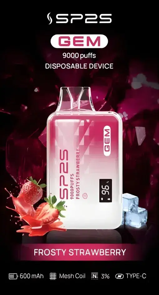 SP2S 思博瑞 GEM 9000口 拋棄式電子煙｜擁有巨量裝煙油續航天花板 台灣現貨