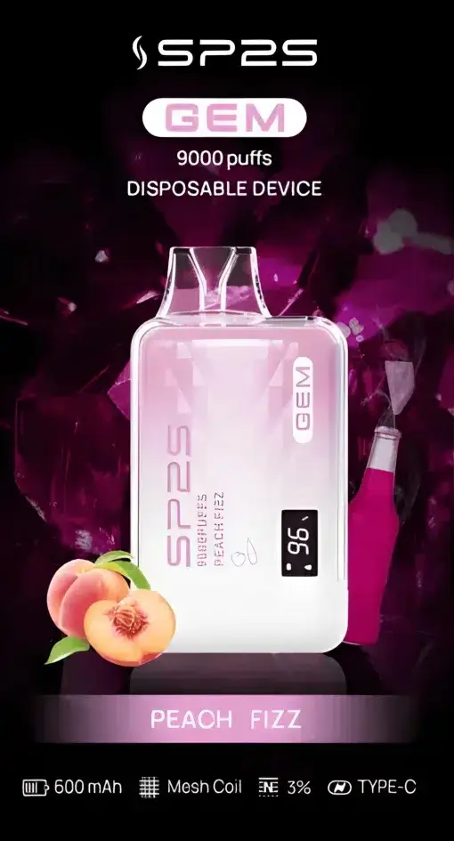 SP2S 思博瑞 GEM 9000口 拋棄式電子煙｜擁有巨量裝煙油續航天花板 台灣現貨