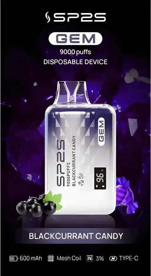 SP2S 思博瑞 GEM 9000口 拋棄式電子煙｜擁有巨量裝煙油續航天花板 台灣現貨