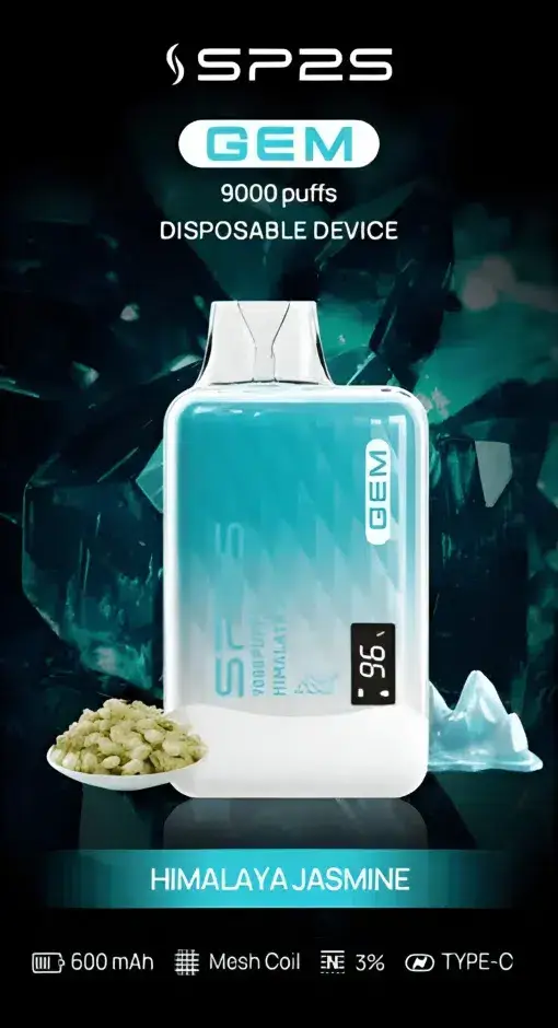 SP2S 思博瑞 GEM 9000口 拋棄式電子煙｜擁有巨量裝煙油續航天花板 台灣現貨