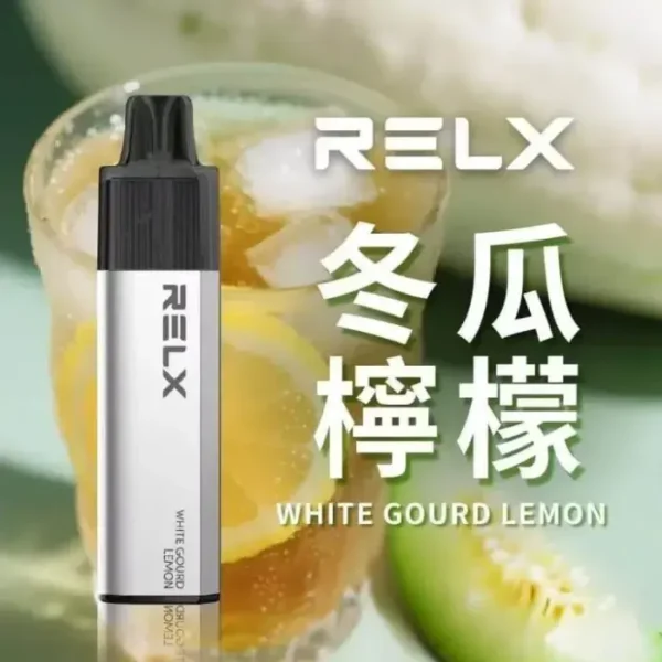 冬瓜柠檬茶-02.webp RELX 悅刻 GA 8000口 拋棄式電子煙|升級陶瓷芯純淨還原 具備 15ml 長效容量 台灣現貨