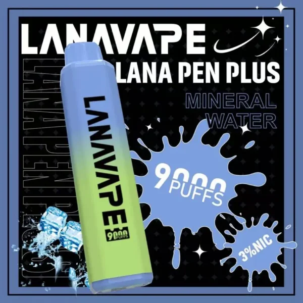 圖片_20260721191423-768x768-1.webp LANA PEN PLUS 9000口拋棄式電子煙|15ml儲油搭配 台灣現貨