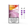 多汁葡萄.webp 【買三盒加購350贈主機 買十贈二】RELX 悅刻 六代煙彈|防漏磁吸結構搭配陶瓷芯 台灣現貨