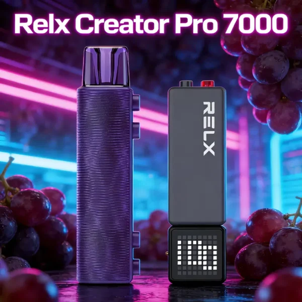 悦刻积木7000套装-6.webp RELX 悅刻 Creator 積木拋棄式電子煙7000口|配備6ml儲油倉與3%尼古丁鹽 台灣現貨
