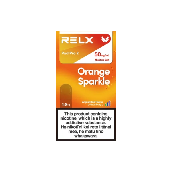 橘子汽水.webp 【買三盒加購350贈主機 買十贈二】RELX 悅刻 六代煙彈|防漏磁吸結構搭配陶瓷芯 台灣現貨
