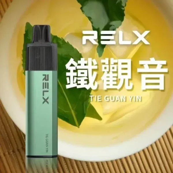 铁观音-02.webp RELX 悅刻 GA 8000口 拋棄式電子煙|升級陶瓷芯純淨還原 具備 15ml 長效容量 台灣現貨